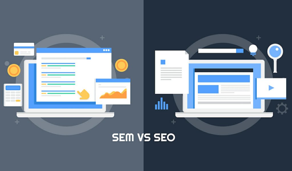 SEO SEM Differences1