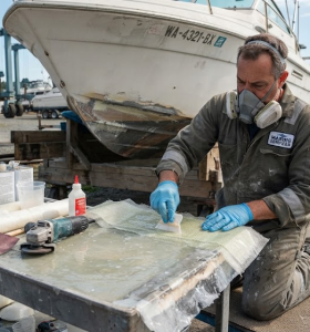 Fiberglass Hull Repairs